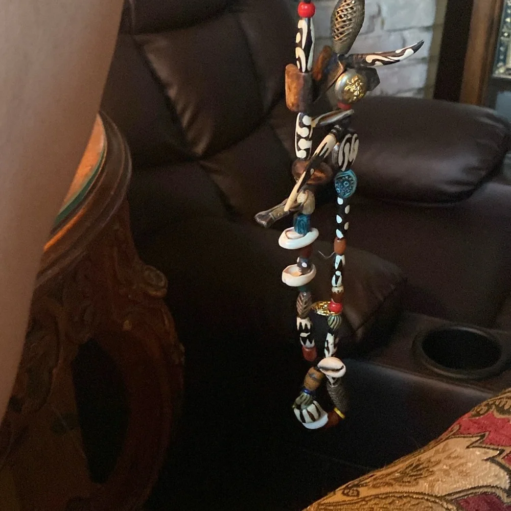 Vintage, amazing, handmade tribal African necklace. (LA) - Picture 13 of 16